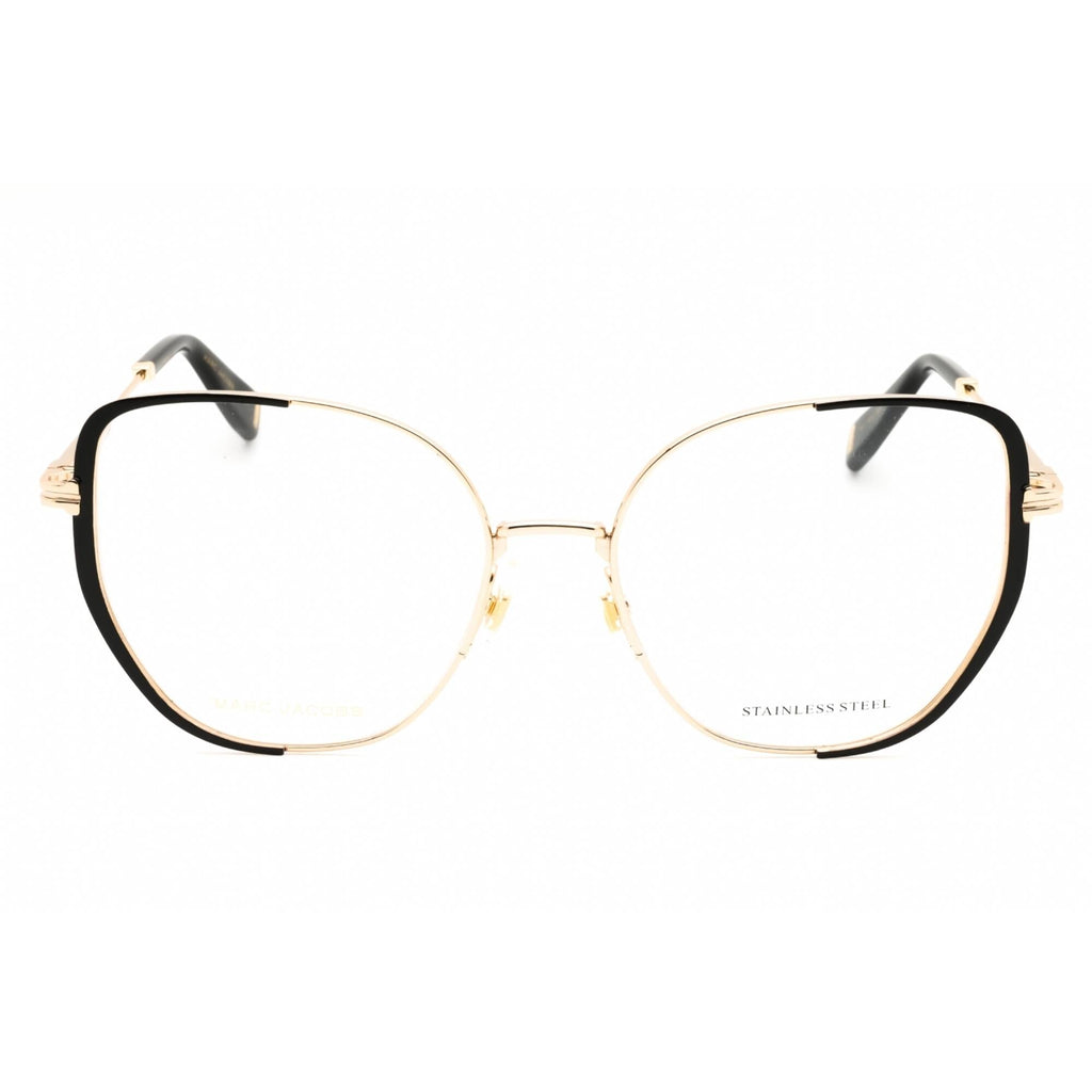 Marc Jacobs Women's Eyeglasses - Gold/Black Metal Full Rim Frame | MJ 1103 0RHL 00