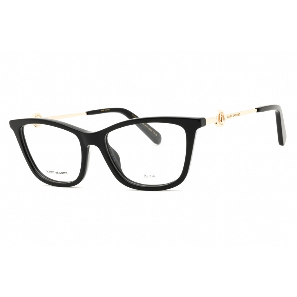 Marc Jacobs Women's Eyeglasses - Black Rectangular Shape Full Rim Frame | 655 0807 00