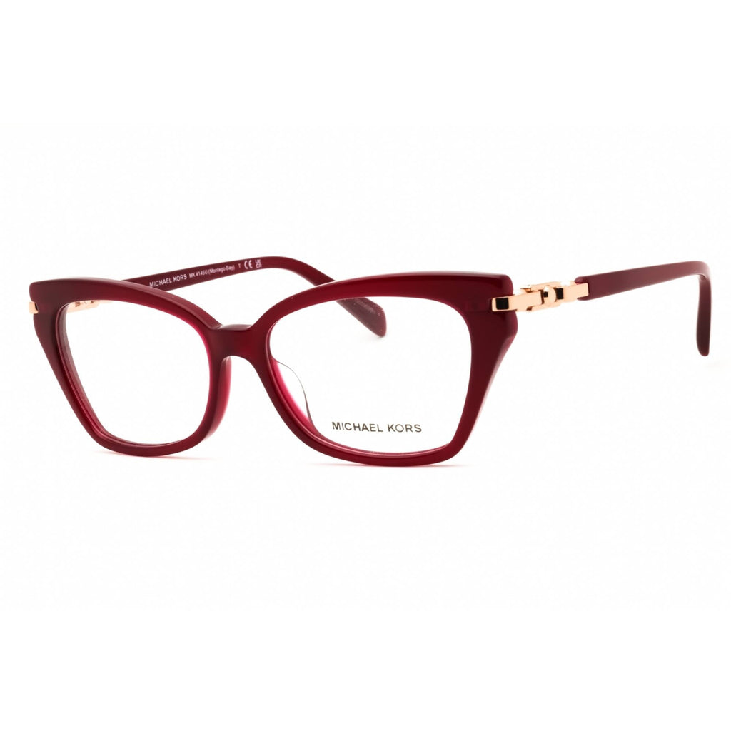 Michael Kors Women's Eyeglasses - Berry Cat Eye Shape Full Rim Frame | 0MK4146U 4018