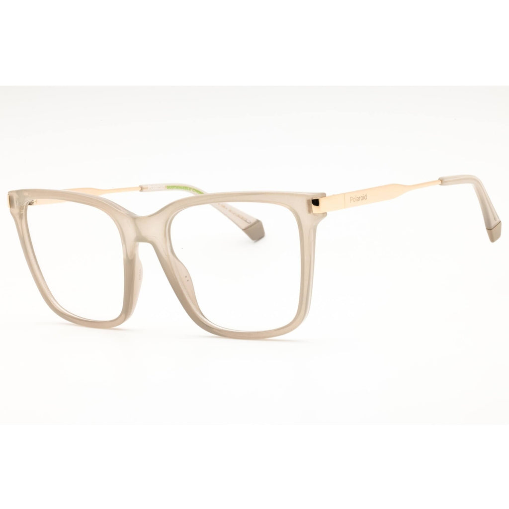 Polaroid Core Women's Eyeglasses - Beige Plastic Full Rim Frame | PLD D528 010A 00