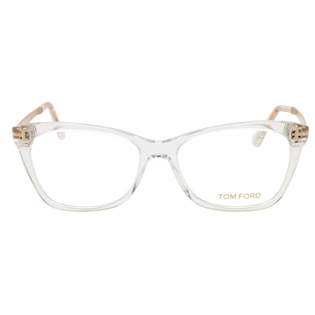 Tom Ford Women's Eyeglasses - Clear Acetate Rectangular Full Rim, 52mm | FT5353 026
