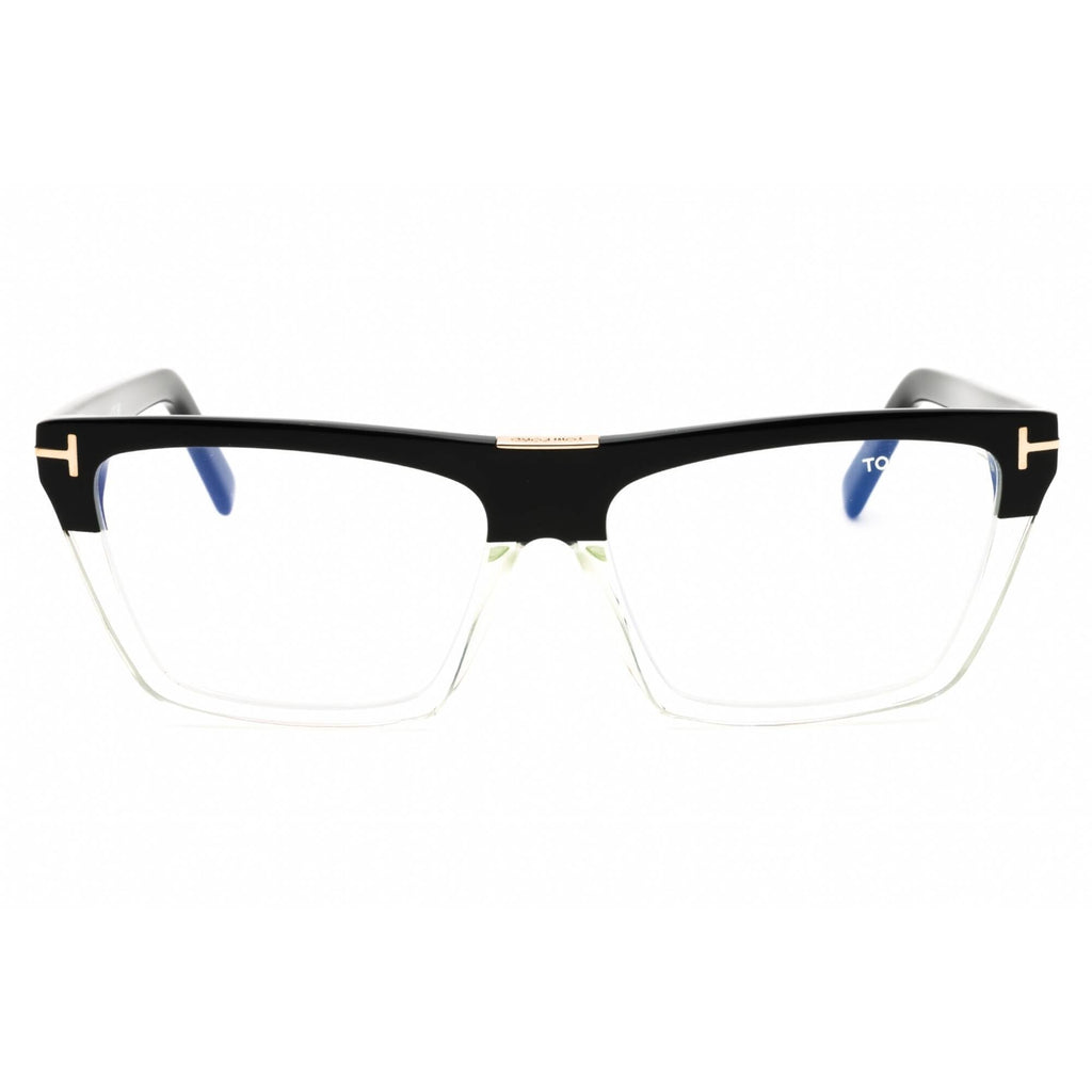 Tom Ford Women's Eyeglasses - Black Acetate Rectangular Shape Frame | FT5912-B 005