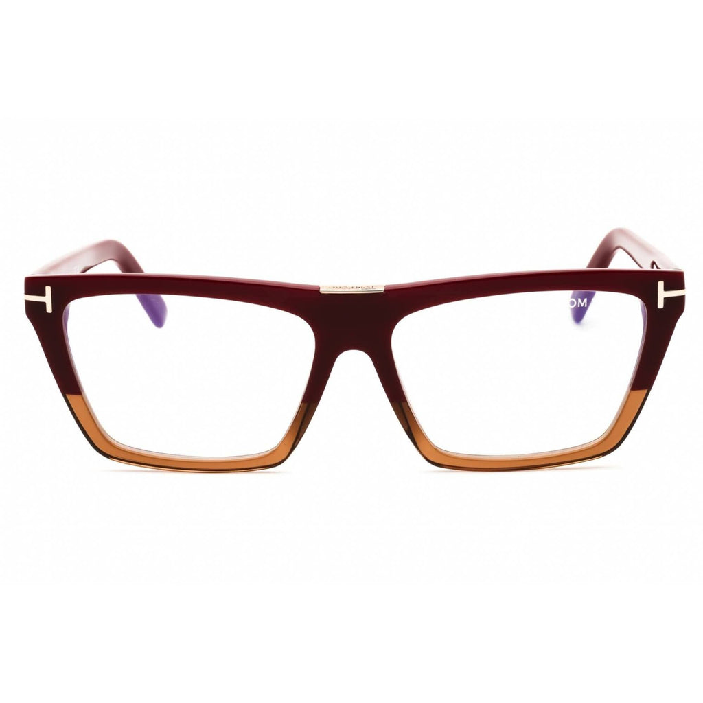 Tom Ford Women's Eyeglasses - Violet Acetate Rectangular Shape Frame | FT5912-B 083