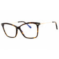 Tom Ford Women's Eyeglasses - Dark Havana/Gold Acetate Full Rim Frame | FT5687-B 052