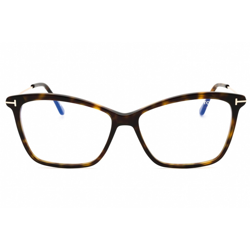 Tom Ford Women's Eyeglasses - Dark Havana/Gold Acetate Full Rim Frame | FT5687-B 052
