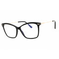 Tom Ford Women's Eyeglasses - Black/Gold Acetate Cat Eye Full Rim Frame | FT5687-B 001
