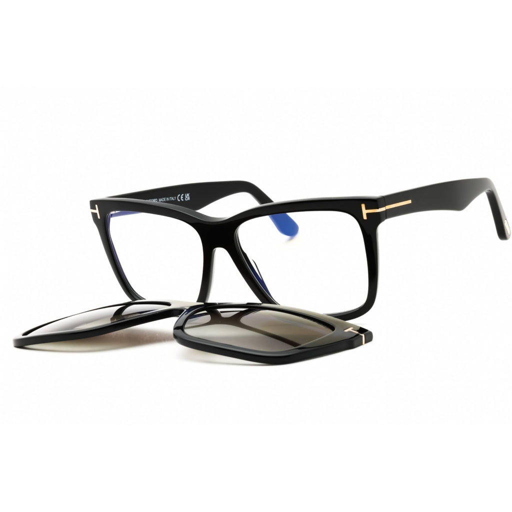Tom Ford Women's Eyeglasses - Shiny Black Cat Eye Shape Full Rim Frame | FT6069-B 001