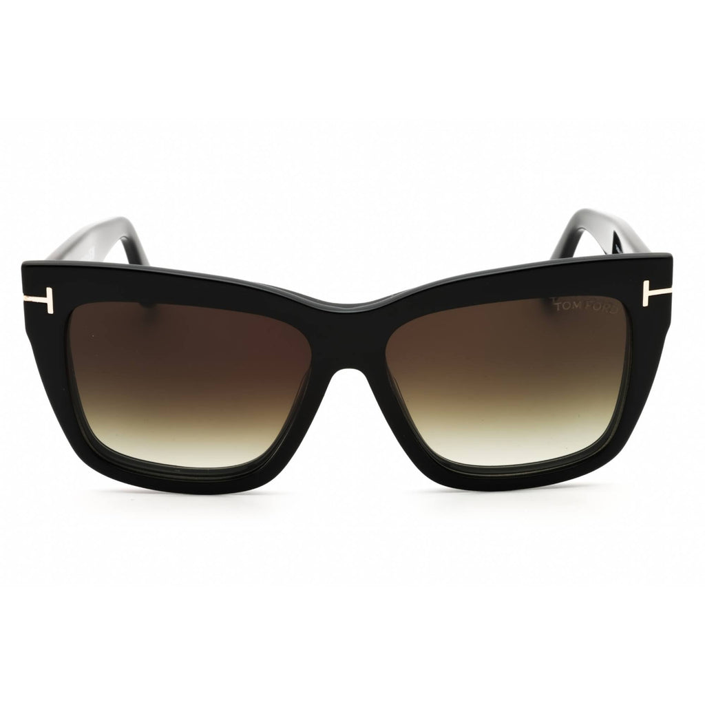 Tom Ford Women's Eyeglasses - Shiny Black Cat Eye Shape Full Rim Frame | FT6069-B 001
