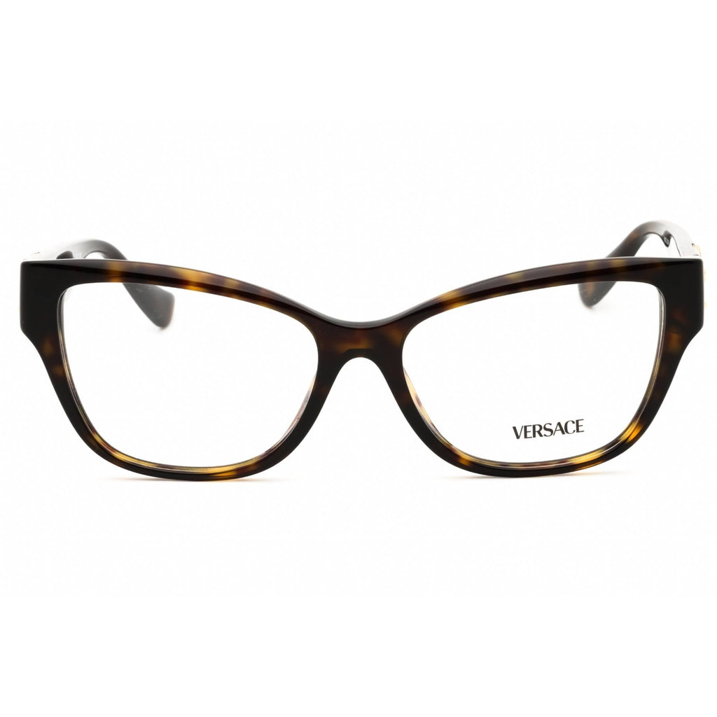 Versace Women's Eyeglasses - Tortoise Acetate Cat Eye Full Rim Frame | 0VE3347 108