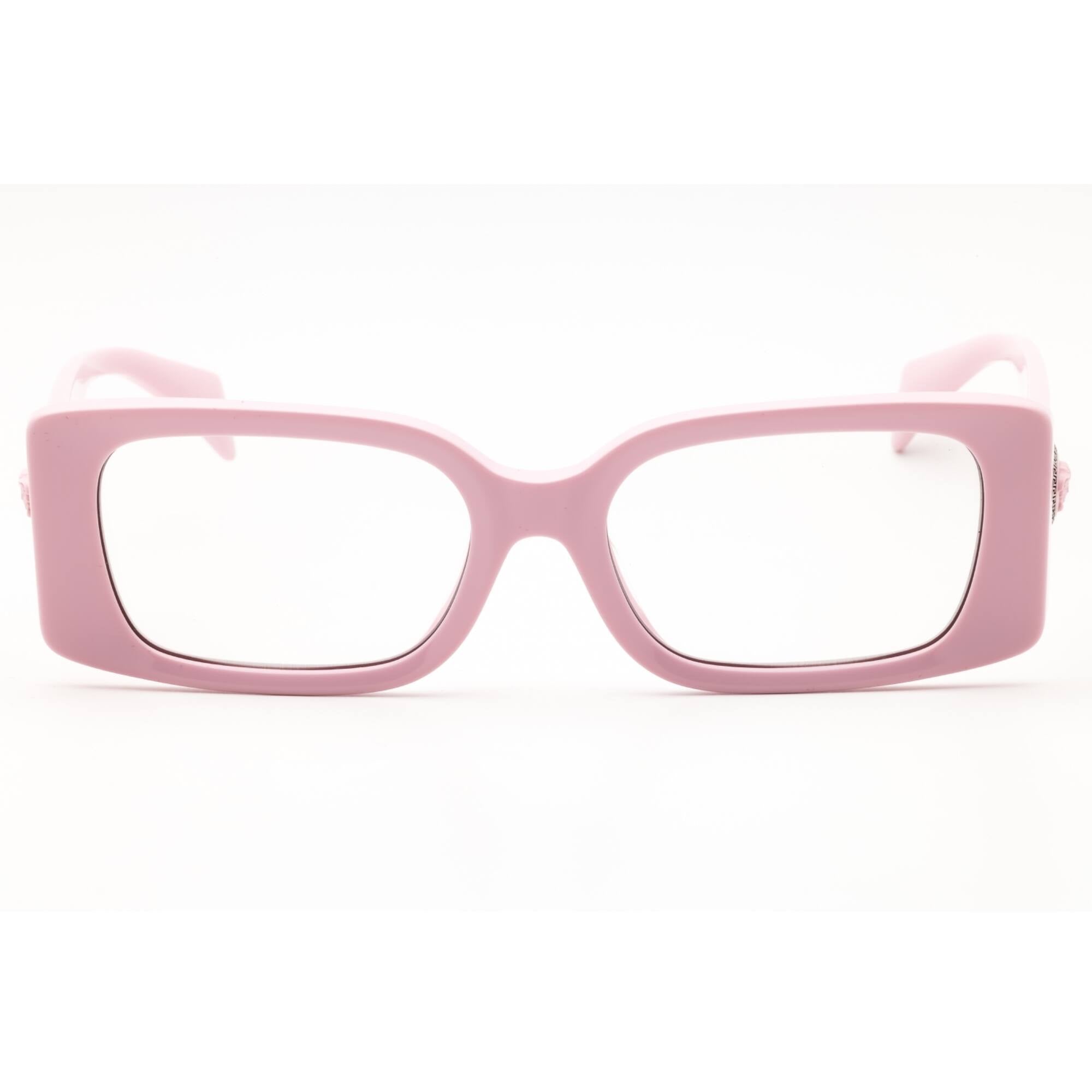 Versace Women's Eyeglasses - Pink Acetate Rectangular Full Rim Frame | 0VE3362U 5485