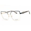 Guess Women's Eyeglasses - Rectangular Matte Light Blue Metal Frame | GU50229 085