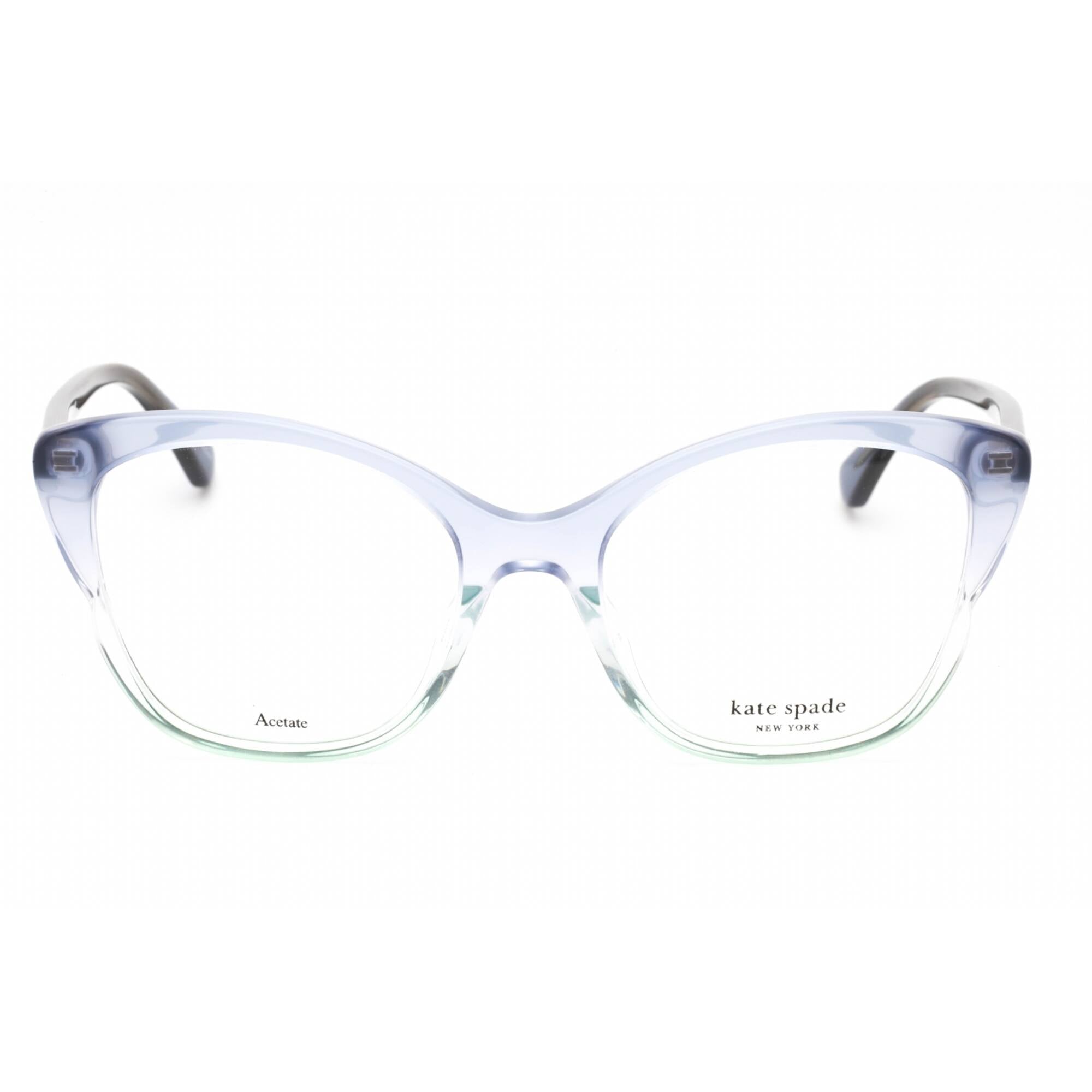 Kate Spade Women's Eyeglasses - Blue Green Plastic Cat Eye Frame | LAYLANI 0RNB 00