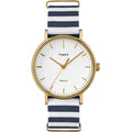 Timex Women's Watch - Weekender Fairfield Blue and White Nylon Strap | TW2P91900