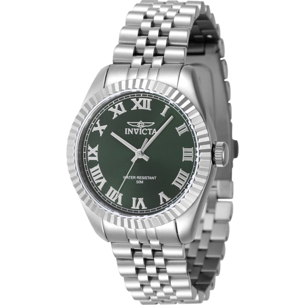 Invicta Women's Watch - Specialty Green Dial Silver Stainless Steel Bracelet | 47410