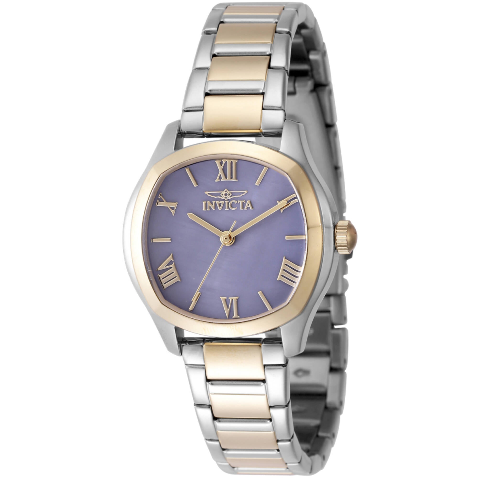 Invicta Women's Watch - Wildflower Quartz Grey Dial Two Tone Steel Bracelet | 48241