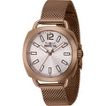 Invicta Women's Watch - Wildflower Silver Dial Brown Steel Mesh Bracelet | 46340