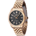 Invicta Women's Watch - Specialty Quartz Black Dial Rose Gold Tone Bracelet | 47508