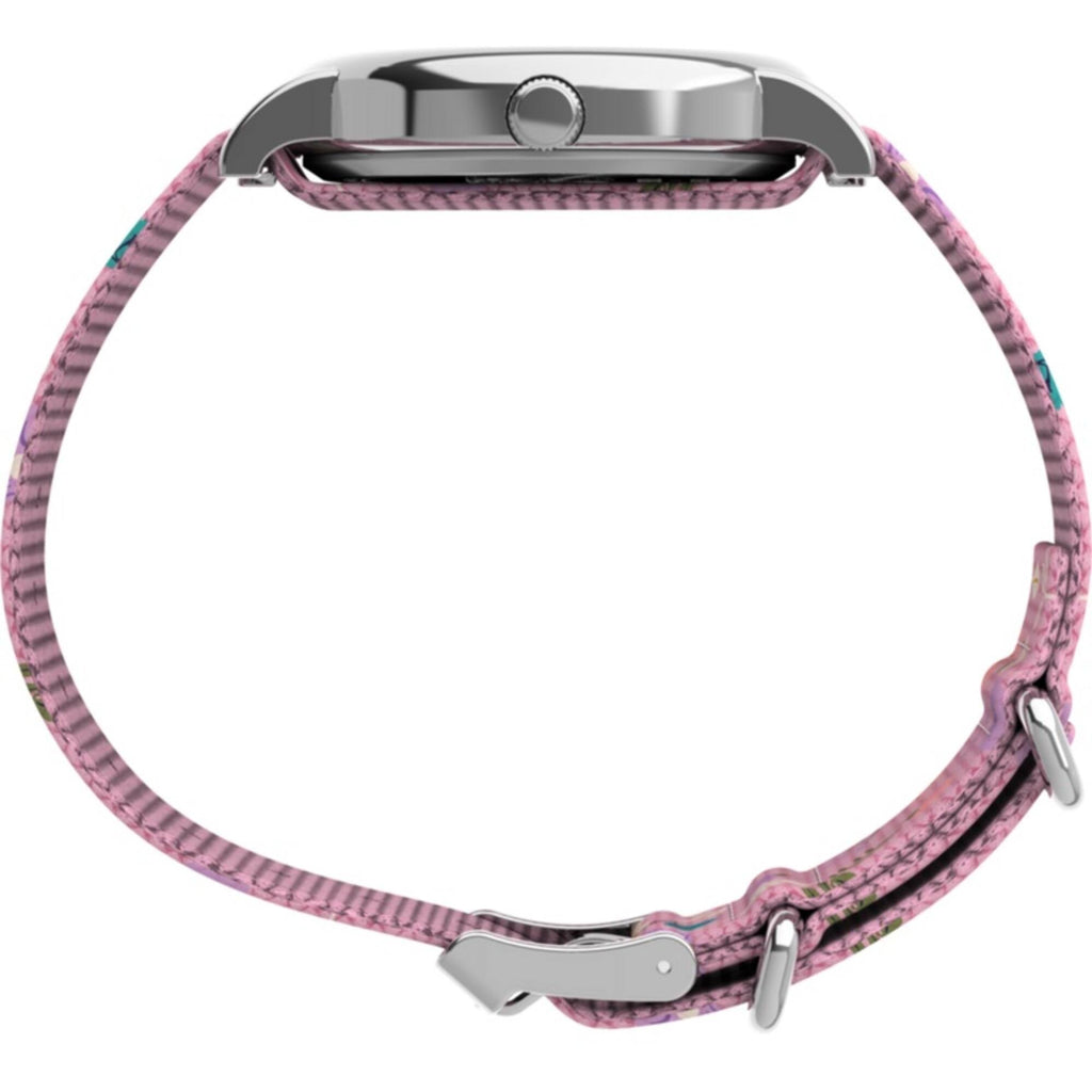 Timex Women's Watch - Weekender X Peanuts In Bloom Pink Fabric Strap | TW2V77800GP