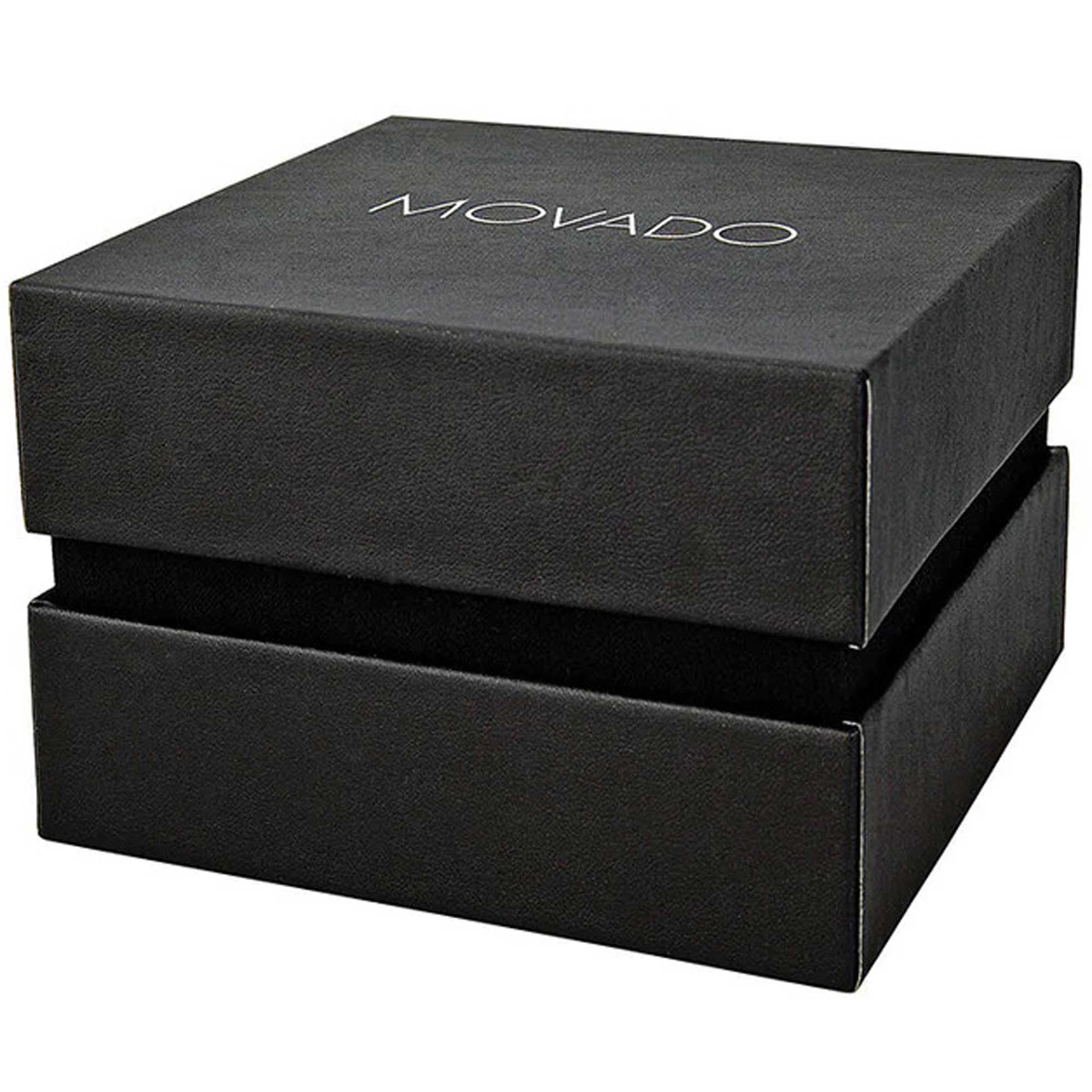 Movado Women's Quartz Watch - Blue Dial Silver Stainless Steel Bracelet | 0607235