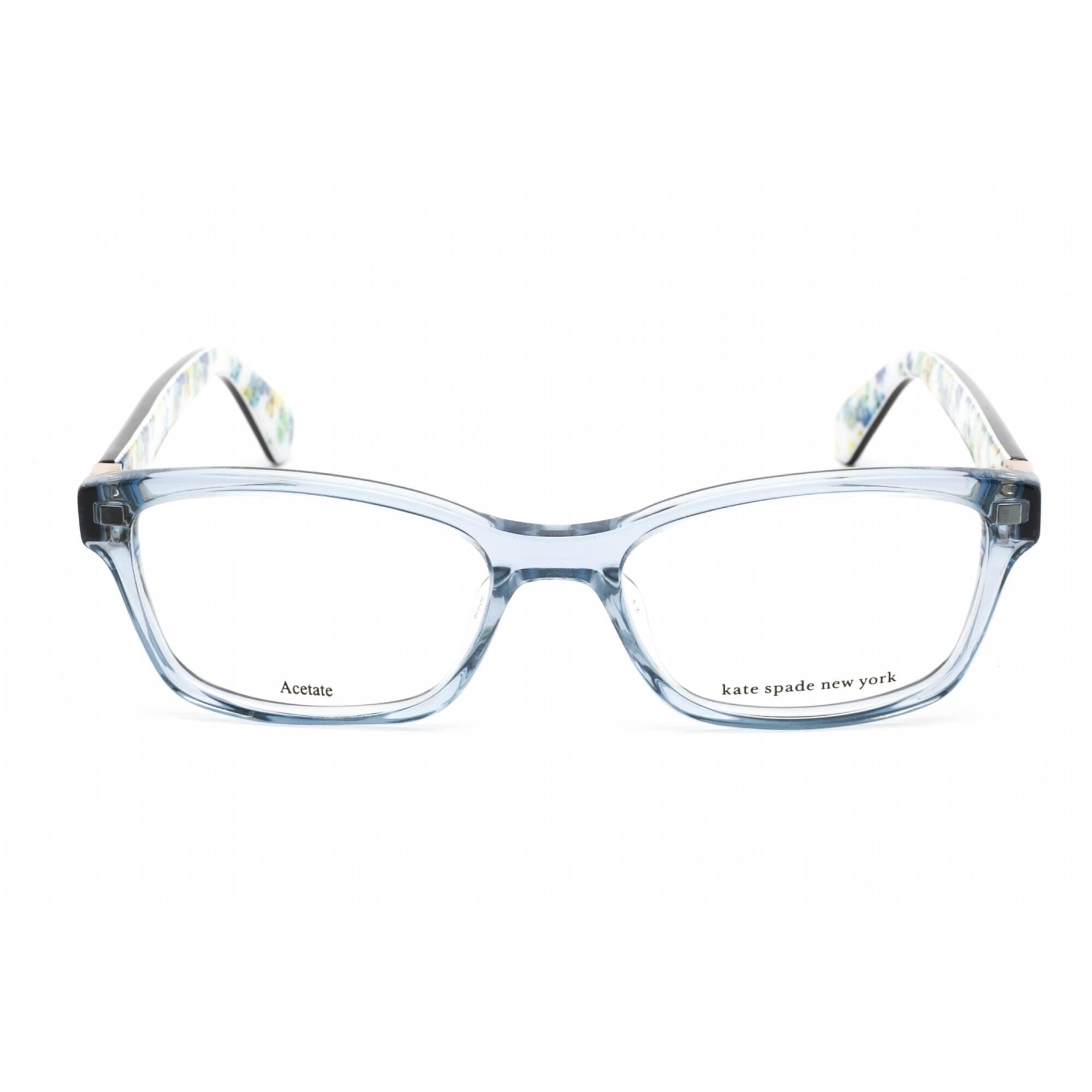 Kate Spade Women's Eyeglasses - Blue Acetate Rectangular Shape Frame | RENNE 0PJP 00