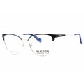 Kenneth Cole Reaction Women's Eyeglasses - Matte Blue Metal Rectangular | KC0877 091