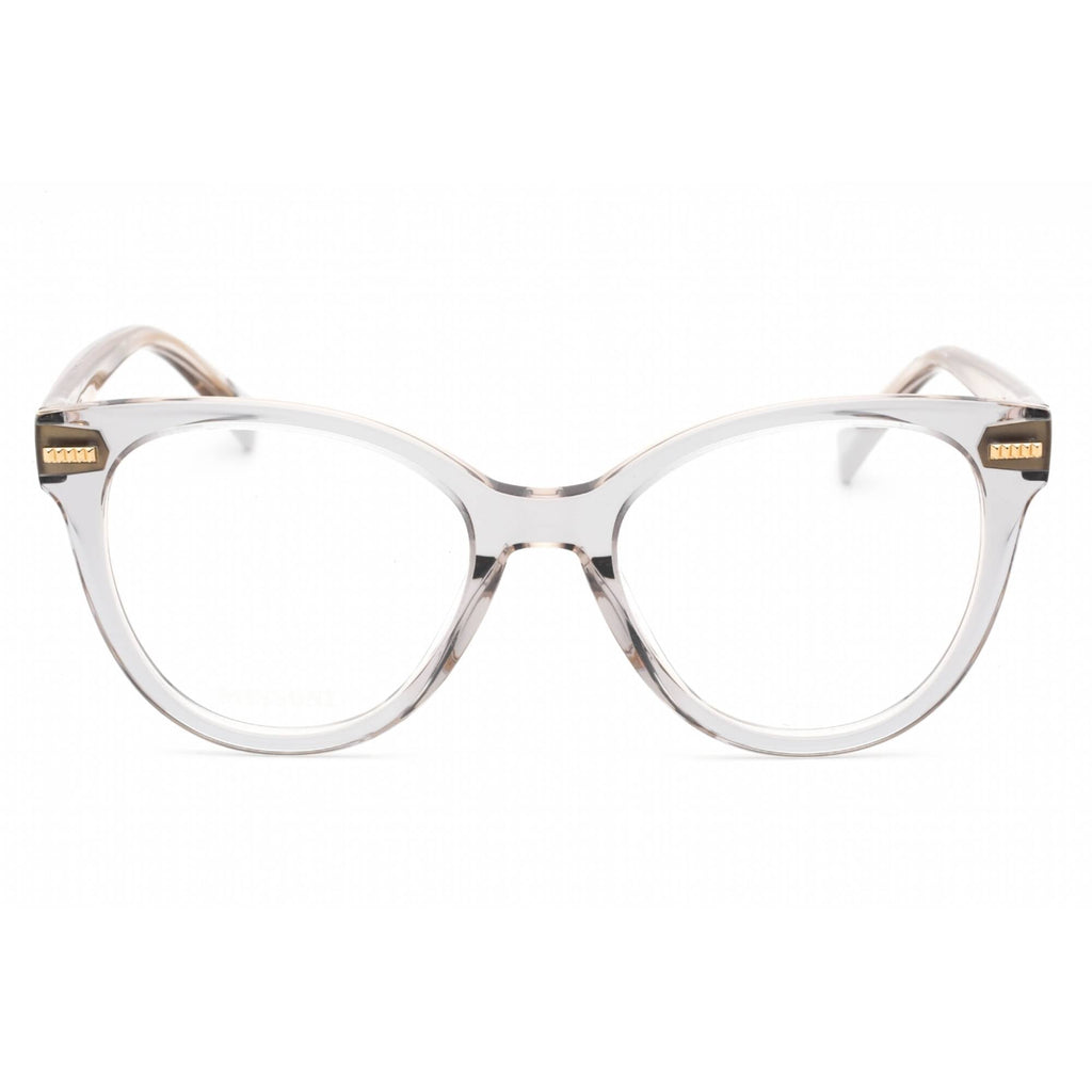 Missoni Women's Eyeglasses - Grey Beige Cat Eye Plastic Full Rim | MIS 0051 0YQL 00