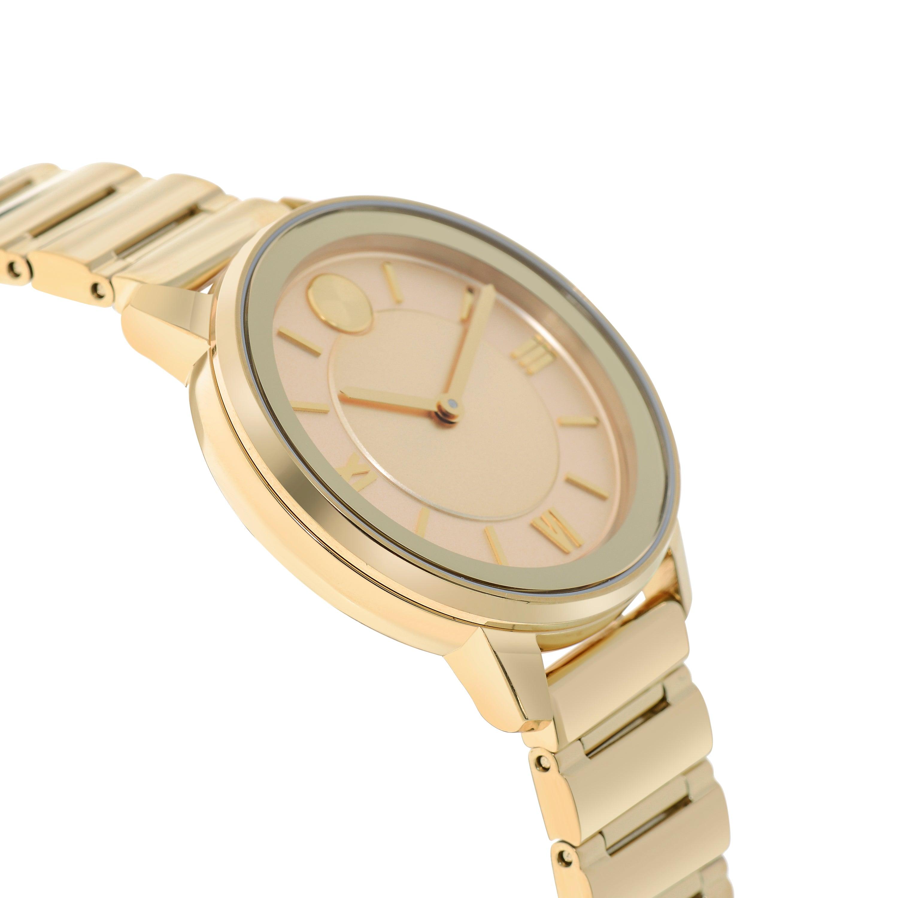 Movado Bold Stainless Steel  Women's Quartz Watch 3600591