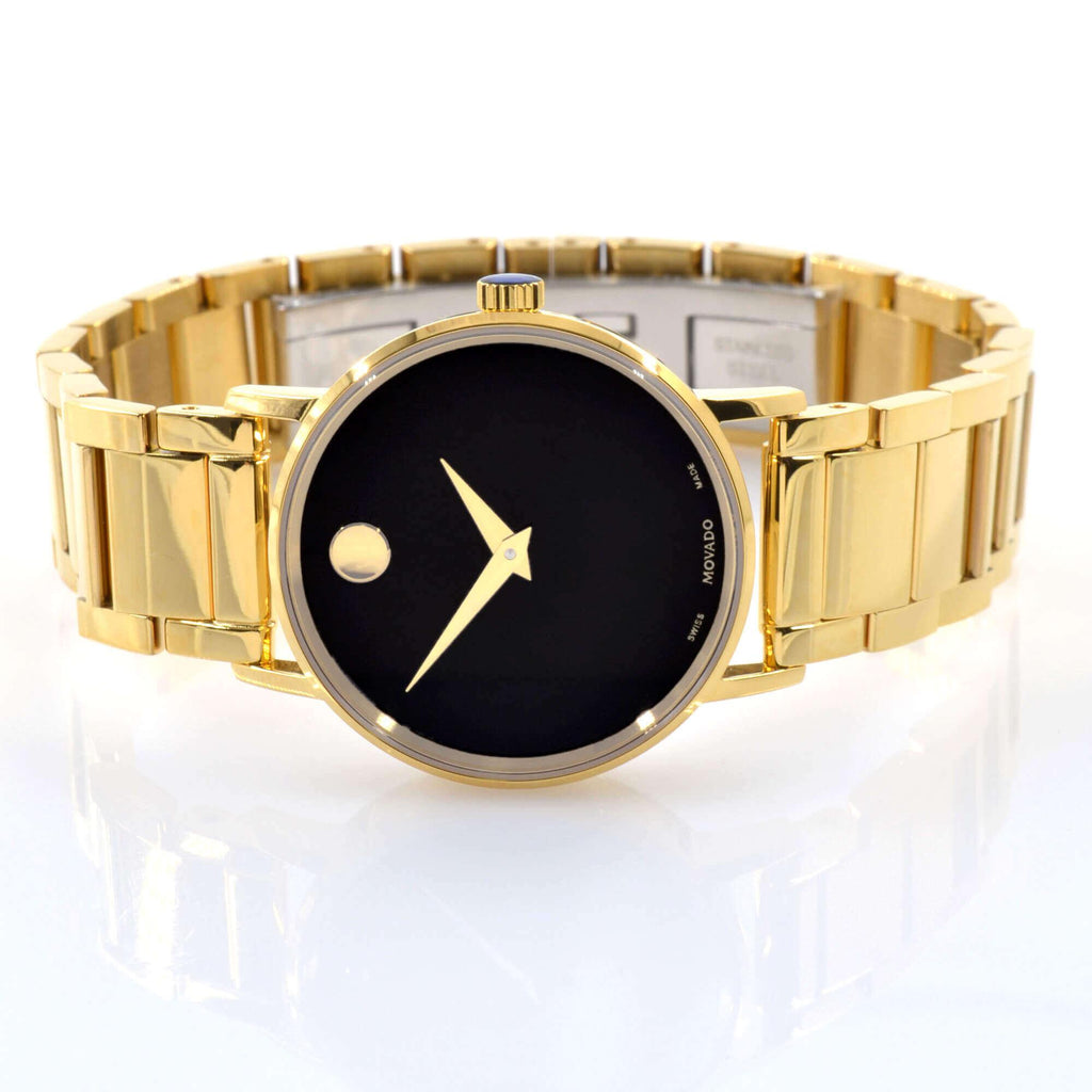 Movado Museum Classic Stainless Steel  Women's Quartz Watch 0607237