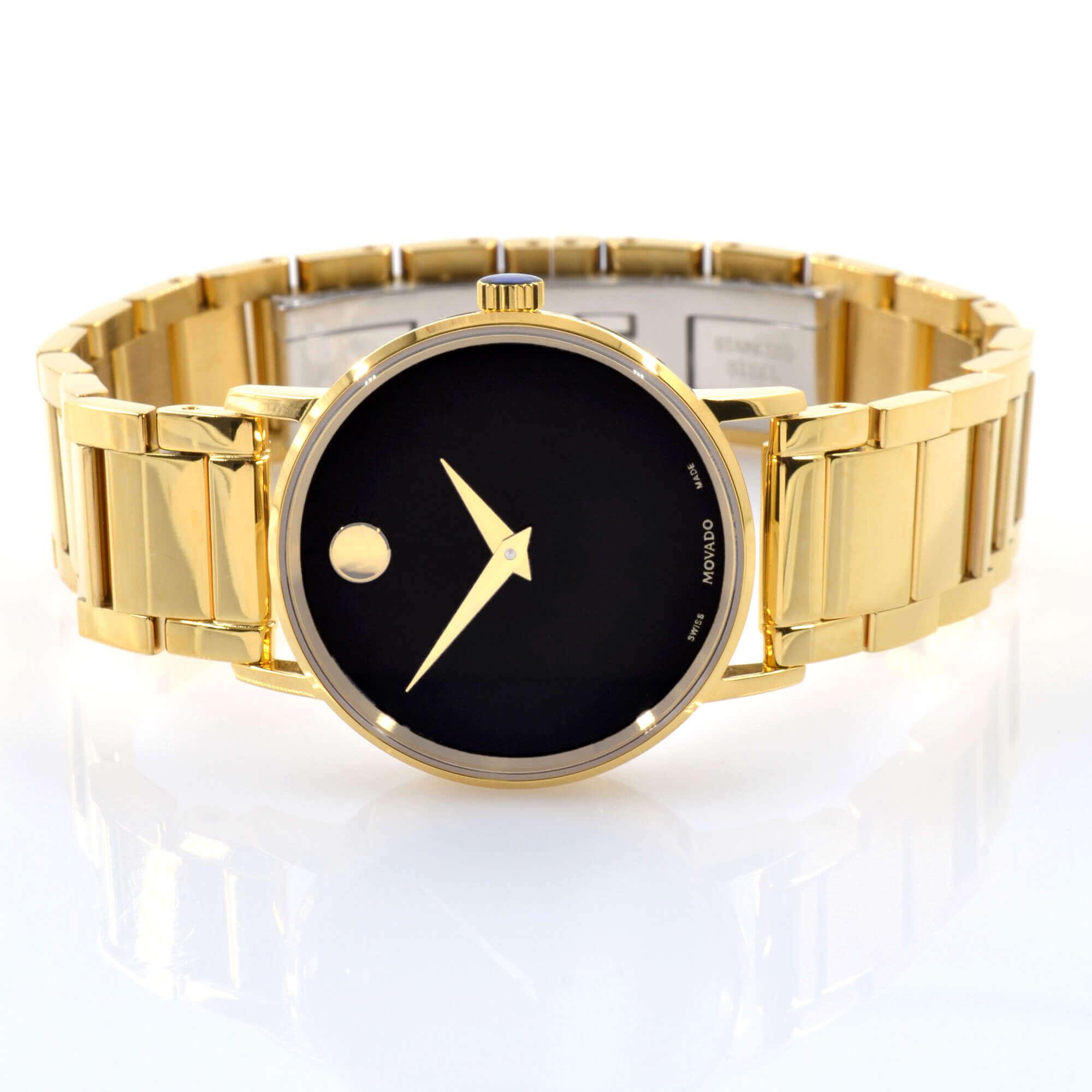 Movado Museum Classic Stainless Steel  Women's Quartz Watch 0607237