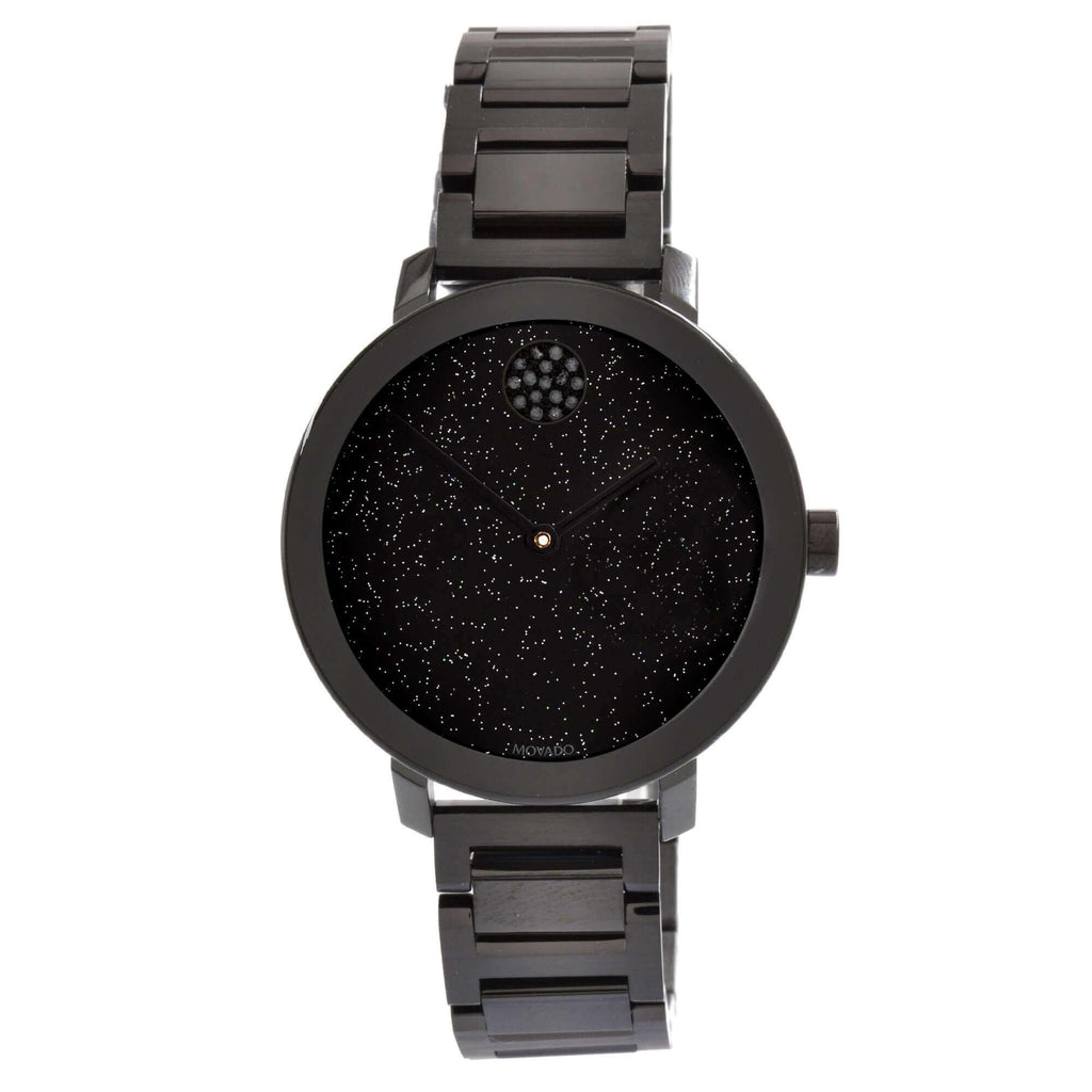 Movado Women's Quartz Watch - Bold Evolution Black Museum Dial Bracelet | 3600734
