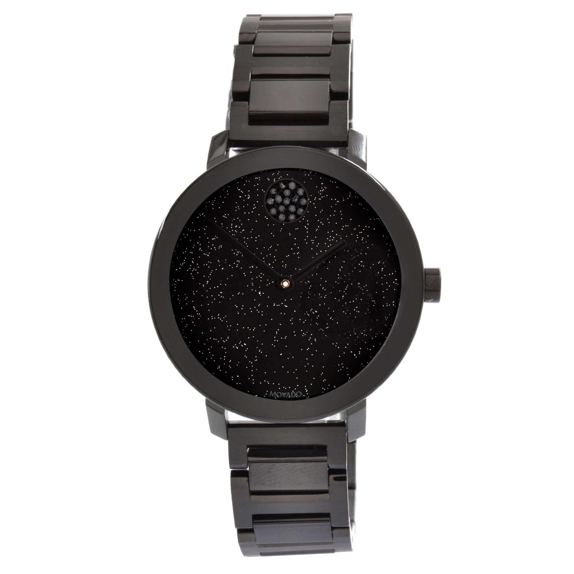 Movado Women's Quartz Watch - Bold Evolution Black Museum Dial Bracelet | 3600734