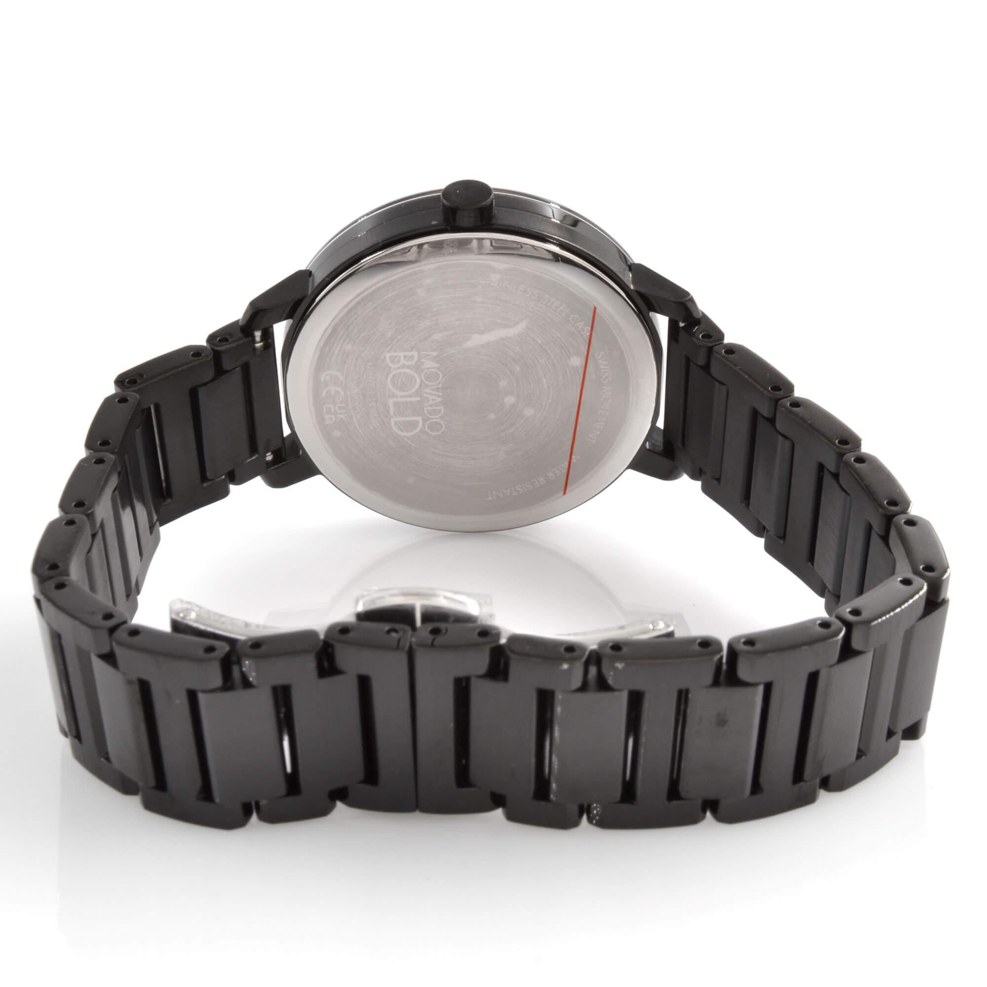 Movado Women's Quartz Watch - Bold Evolution Black Museum Dial Bracelet | 3600734