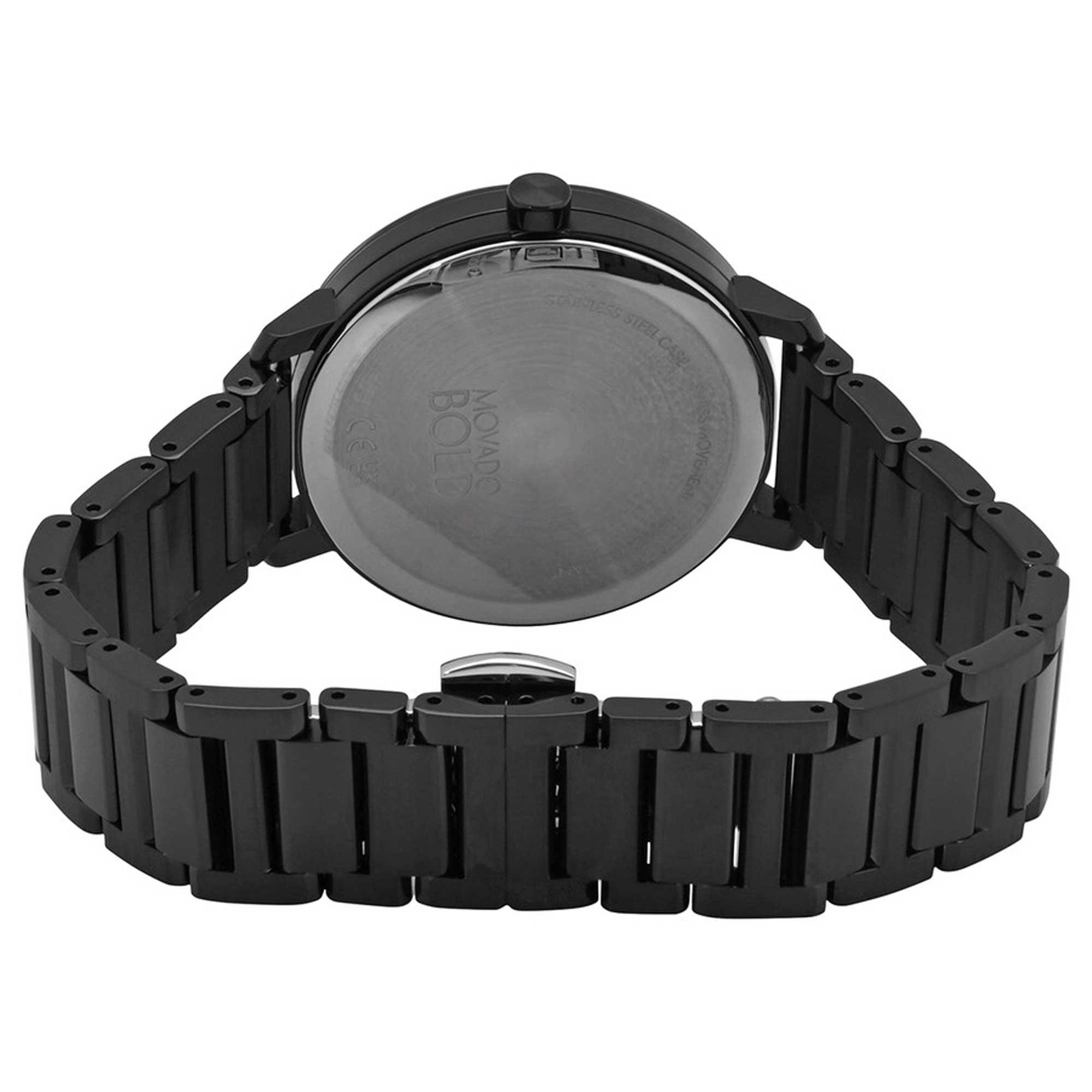 Movado Women's Quartz Watch - Bold Evolution Black Museum Dial Bracelet | 3600734