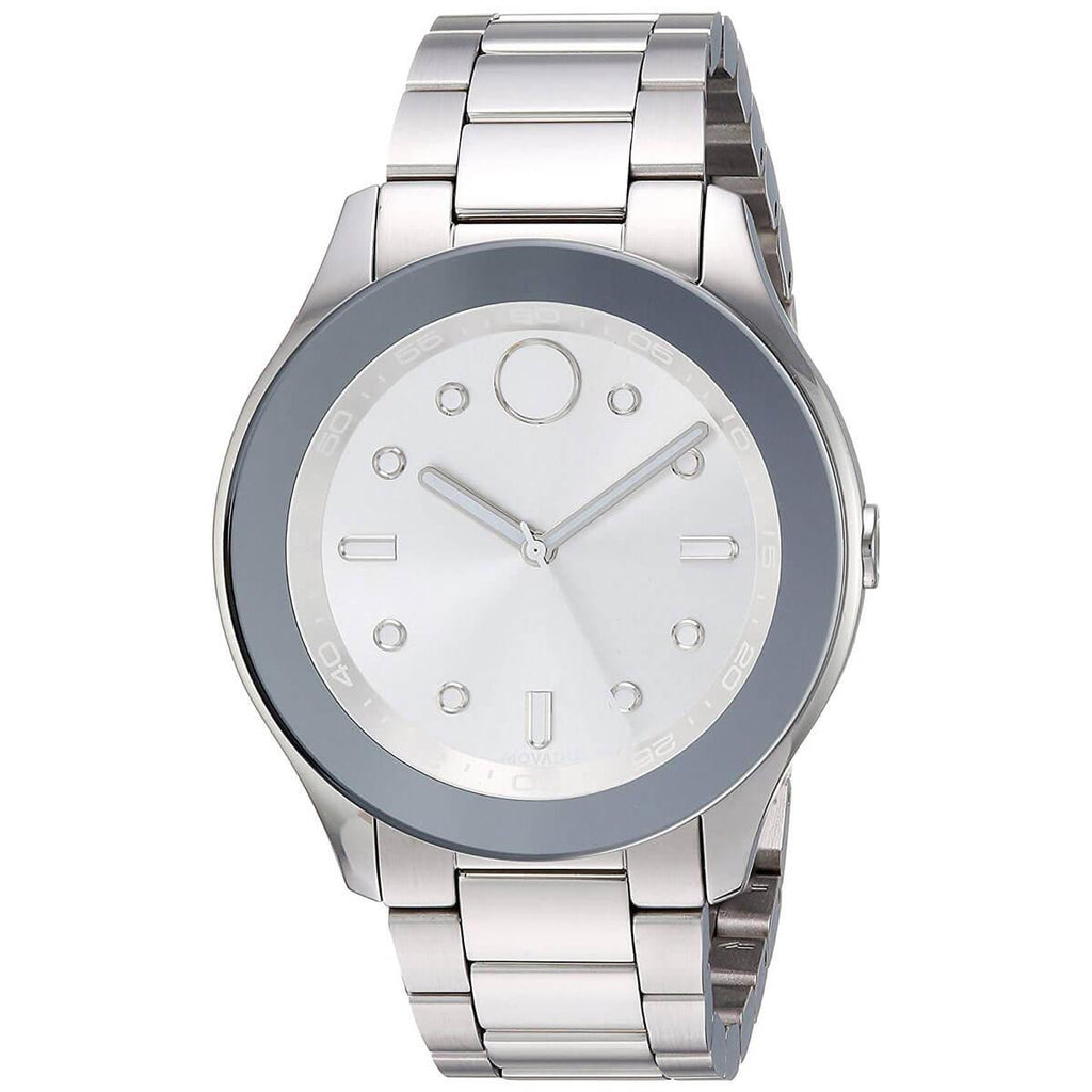 Movado Women's Quartz Watch - Bold Silver Tone Dial Bracelet | 3600415