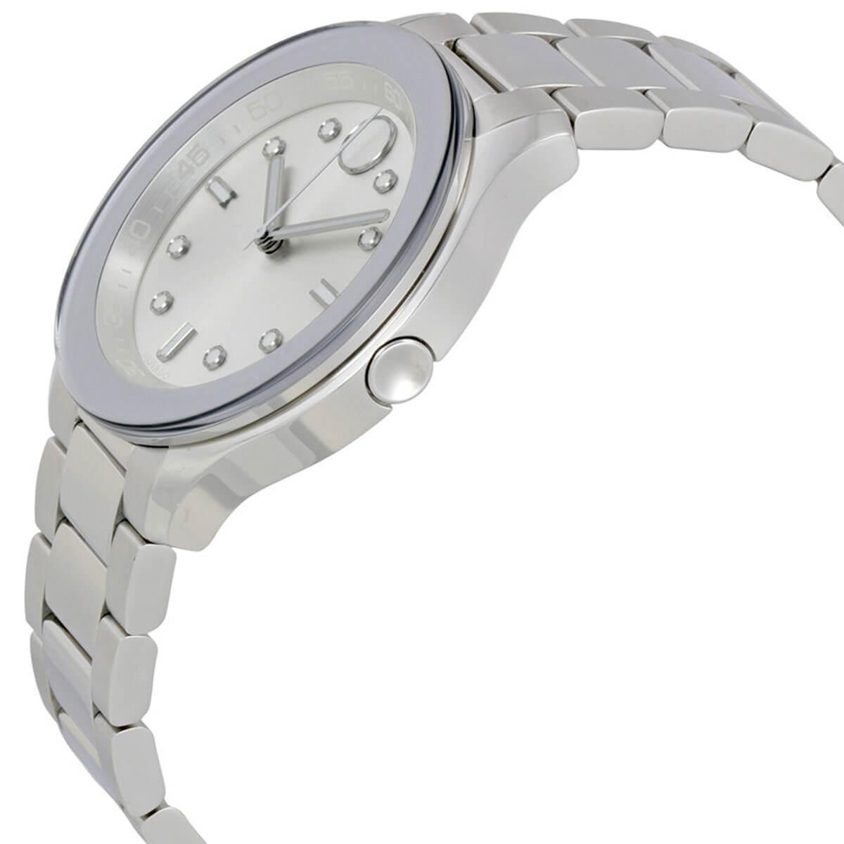 Movado Women's Quartz Watch - Bold Silver Tone Dial Bracelet | 3600415