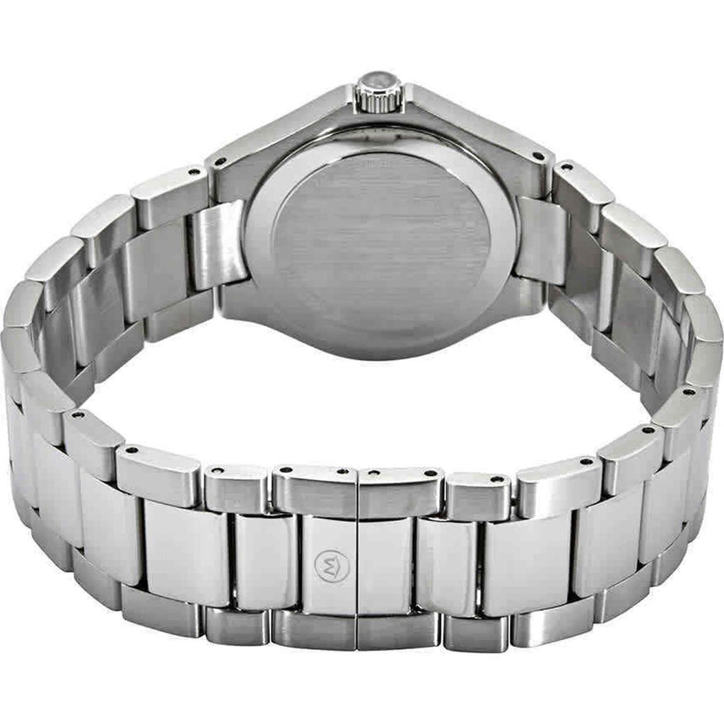 Movado Women's Quartz Watch - Defio Black Dial Stainless Steel Bracelet | 0607309