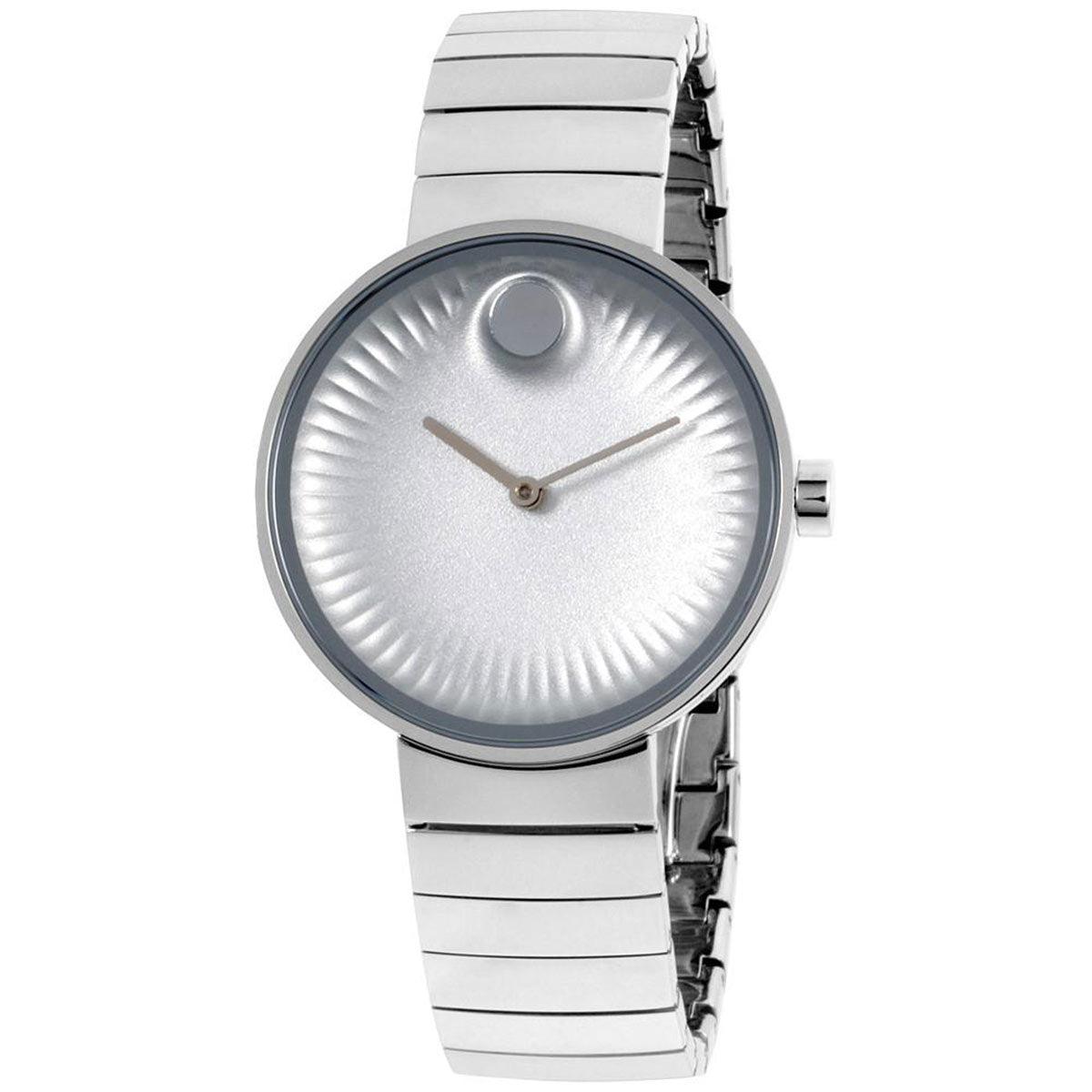 Movado Women's Quartz Watch - Edge Silver Dial Stainless Steel Bracelet | 3680012