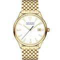 Movado Women's Quartz Watch - Heritage Calendoplan Yellow Gold Bracelet | 3650046