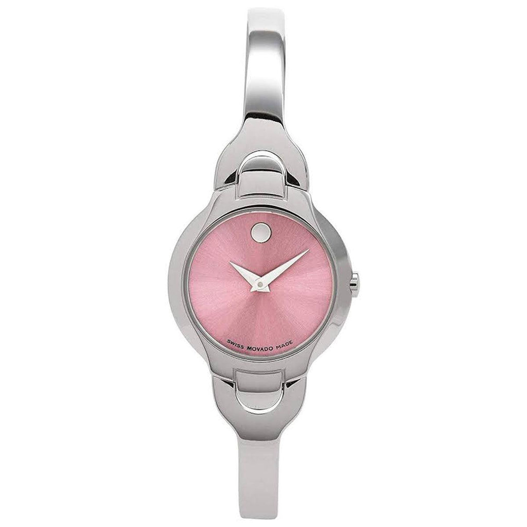 Movado Women's Quartz Watch - Kara Pink Dial Stainless Steel Bracelet | 0605284