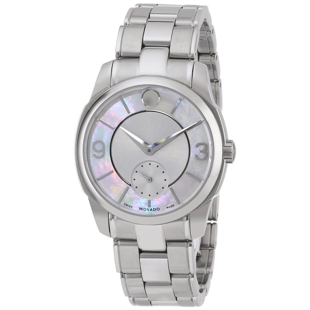 Movado Women's Quartz Watch - LX Mother of Pearl & Silver Tone Dial Bracelet | 0606618