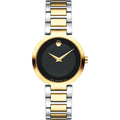Movado Women's Swiss Quartz Watch - Modern Classic Two Tone Bracelet | 0607102