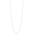 Sterling Silver Freshwater Pearls By The Yard Necklace