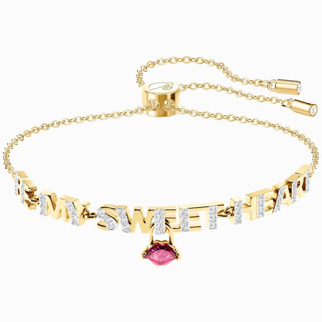 Swarovski Women's Bracelet - Melt Your Heart Yellow Gold Plated | 5446015