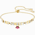 Swarovski Women's Bracelet - Melt Your Heart Yellow Gold Plated | 5446015