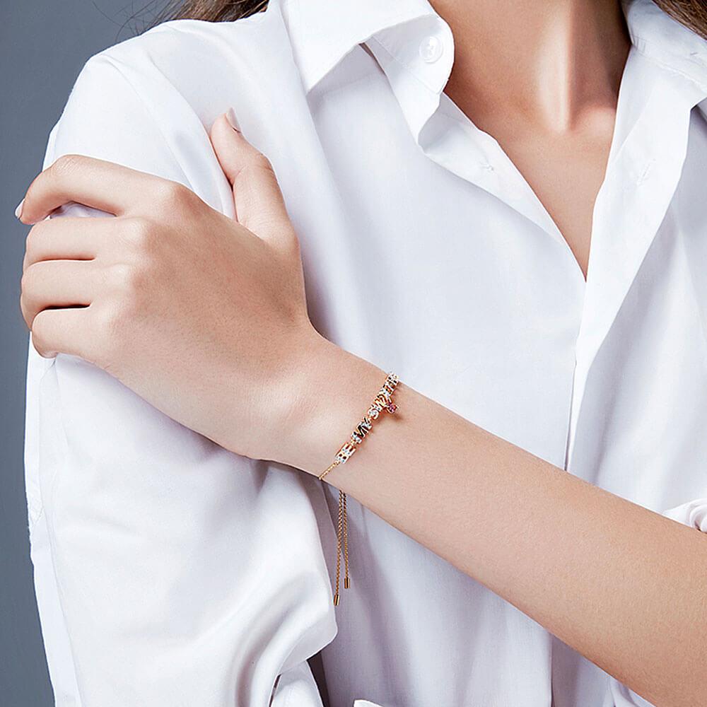 Swarovski Women's Bracelet - Melt Your Heart Yellow Gold Plated | 5446015
