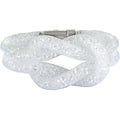 Swarovski Women's Bracelet - Stardust Fishnet Tube with White Crystal Knot | 5184175