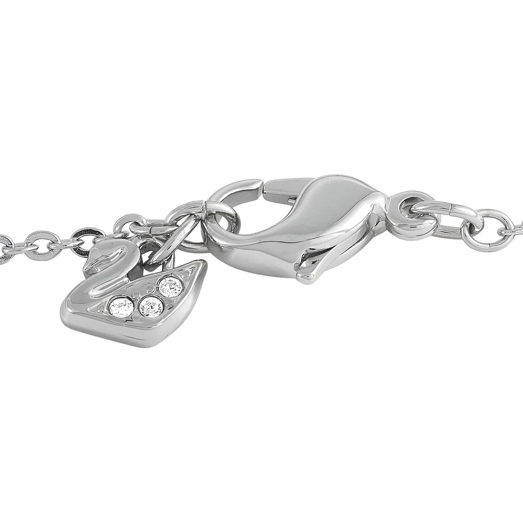 Swarovski Women's Necklace - Purple and Clear Crystals Pendant, 28 inch | 5092181