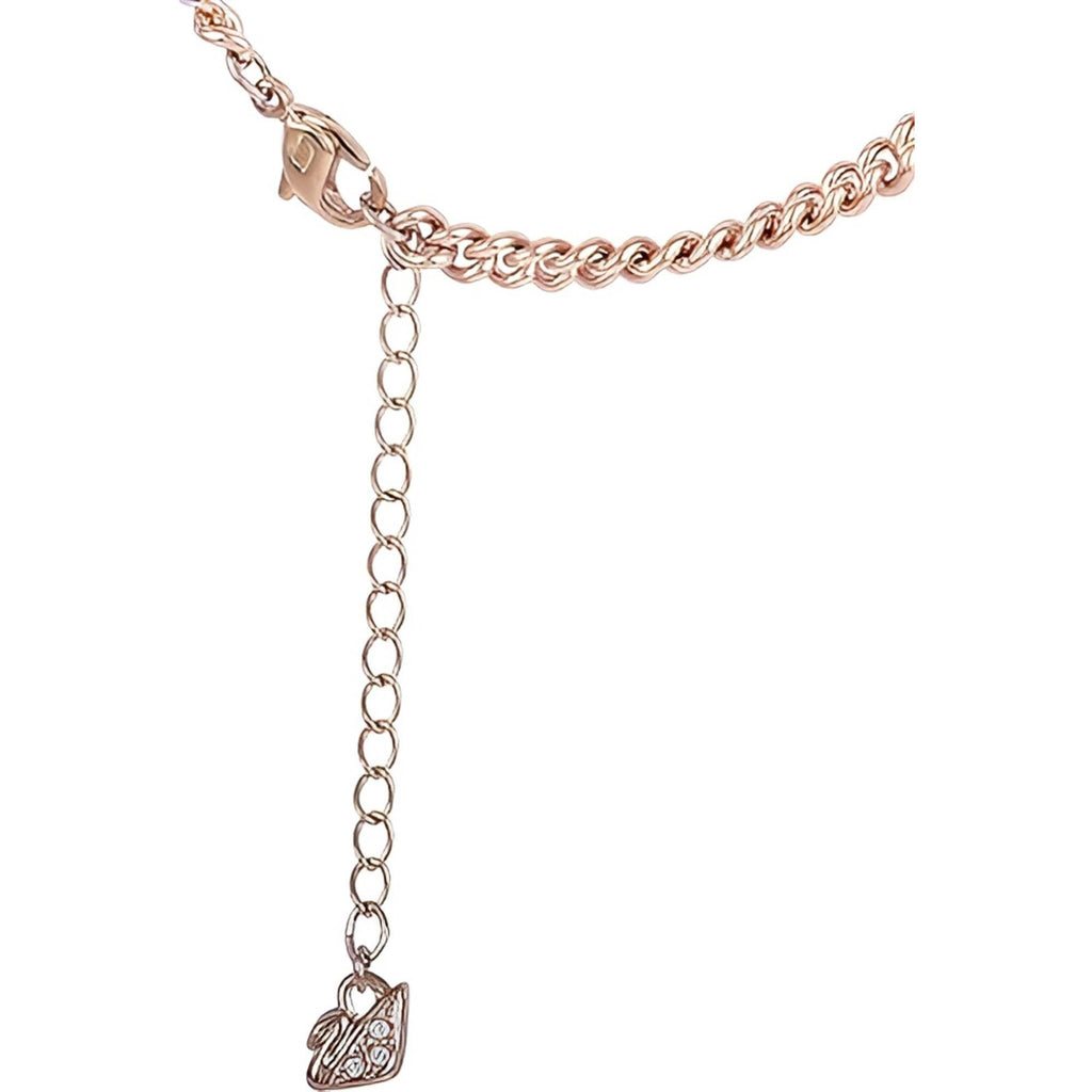 Swarovski Women's Necklace - Vio Crystals Pave with Rose Gold Plated Chain | 5192265