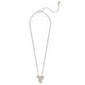 Swarovski Women's Pendant Necklace - Graceful Bloom Palladium Plated | 5455660