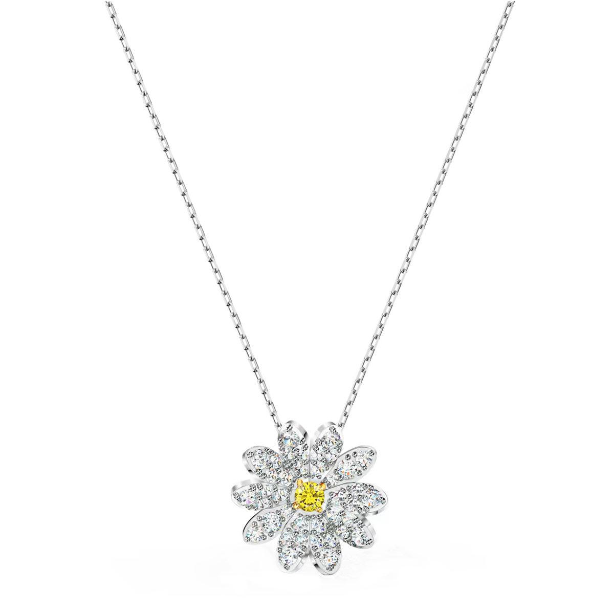 Swarovski Women's Pendant with Chain - Eternal Flower Crystals | 5512662